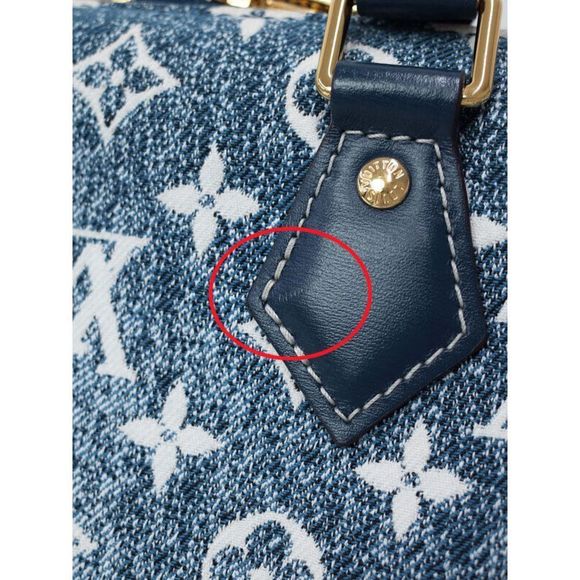 Louis Vuitton Monogram Jacquard Denim Speedy Bandolier 25 2way Bag - Picture 6 of 9